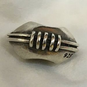 Group 2: Pandora Charm Football 790384 $16.00 Each. Good Condition